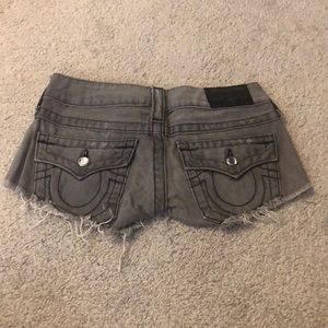 True Religion Jean shorts